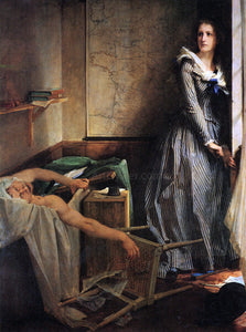  Paul-Jacques-Aime Baudry Charlotte Corday - Art Print