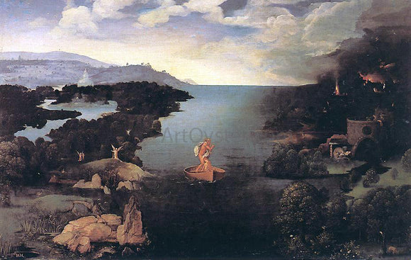  Joachim Patenier Charon - Art Print