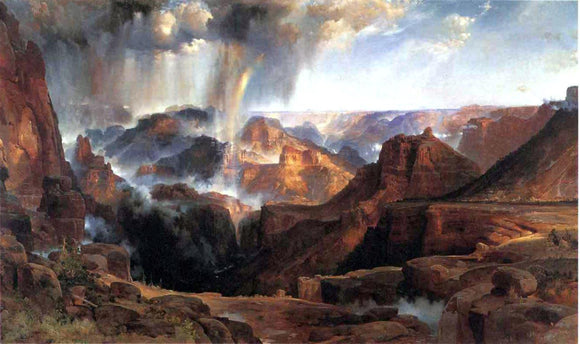  Thomas Moran Chasm of the Colorado - Art Print