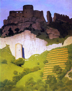  Felix Vallotton Chateau Gaillard at Andelys - Art Print