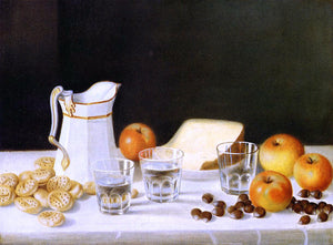 John F Francis Cheese, Crackers and Chestnuts - Art Print
