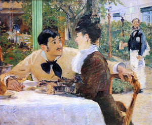  Edouard Manet Chez le Pere Lathuille - Art Print