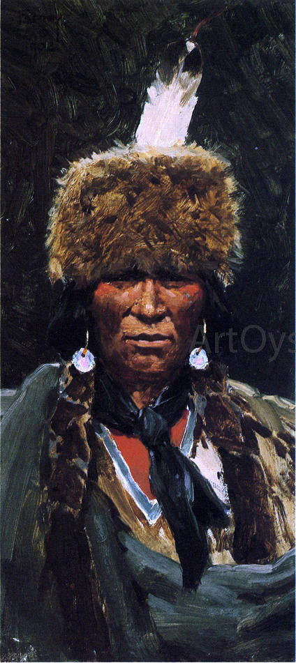  Henry F Farney Chief Ogallala Fire - Art Print