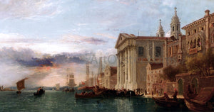  James Holland Chiesa di Gesuati, Venezia - Art Print