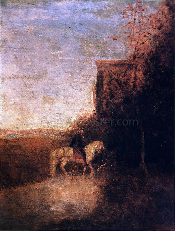  Albert Pinkham Ryder Childe Harold's Pilgrimage - Art Print