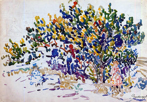  Maurice Prendergast Children in the Tree - Art Print