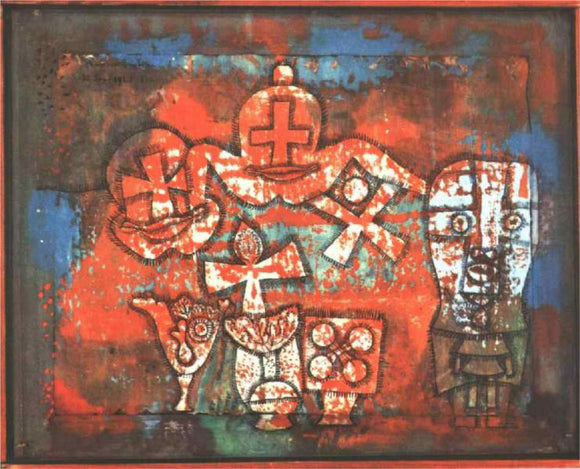  Paul Klee Chinese Porcelain - Art Print