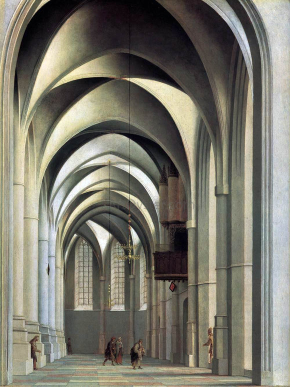  Pieter Jansz Saenredam Choir of St. Bavo, Haarlem - Art Print