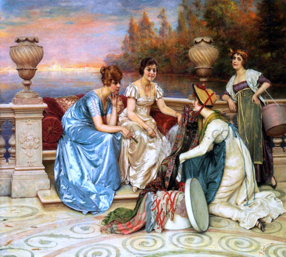  Charles Frederick Soulacroix Choosing the Finest - Art Print