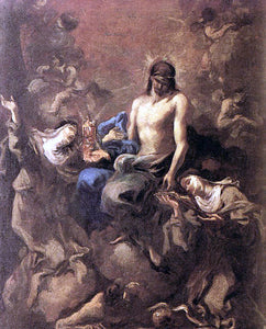  Alessandro Magnasco Christ Adored by Two Nuns - Art Print