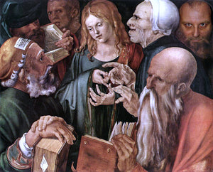  Albrecht Durer Christ among the Doctors - Art Print