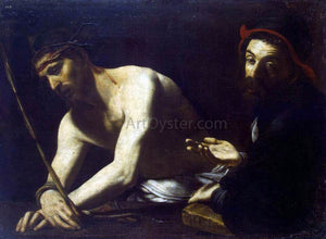  Giovanni Battista Caracciolo Christ and Caiaphas - Art Print