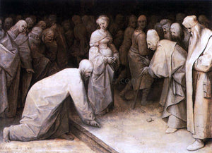  The Elder Pieter Bruegel Christ and the Woman Taken in Adultery - Art Print