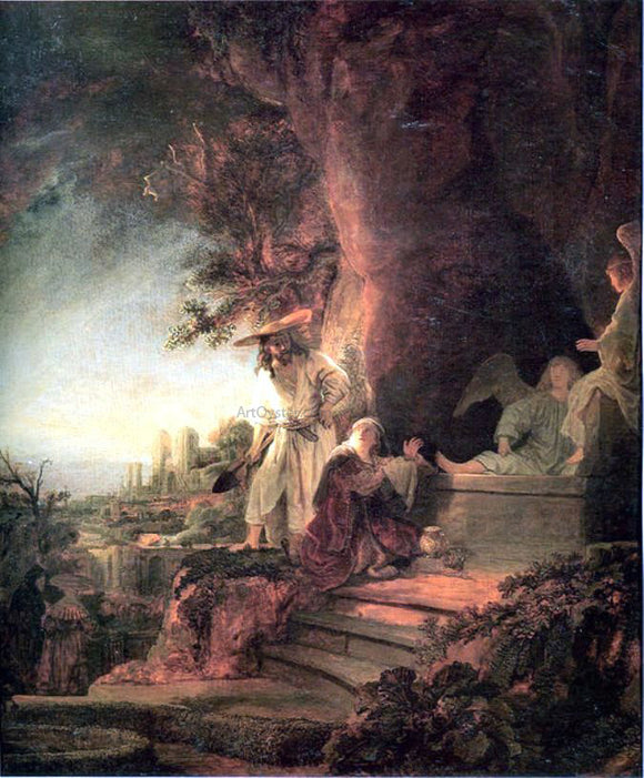  Rembrandt Van Rijn Christ Appears to Mary Magdalene - Art Print