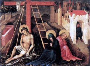  Unknown Austrian Masters Christ as Man of Sorrow below the Cross - Art Print
