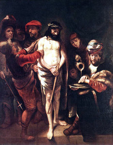  Nicolaes Maes Christ before Pilate - Art Print