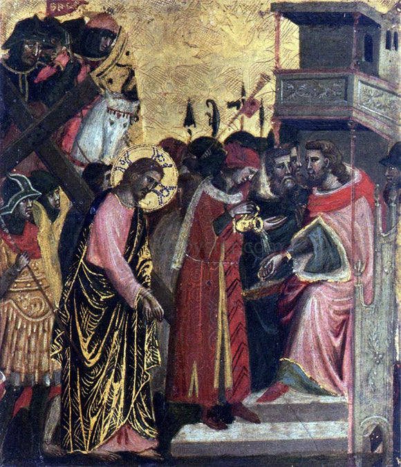  Unknown (4) Masters Christ before Pilate - Art Print