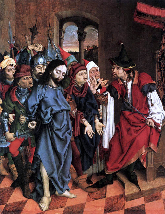  Unknown (2) Masters Christ before Pilate - Art Print