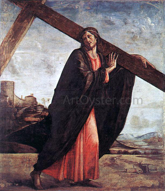  Alvise Vivarini Christ Carrying the Cross - Art Print