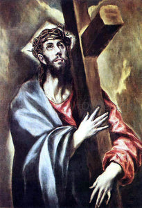  El Greco Christ Carrying the Cross - Art Print