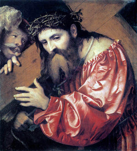  Girolamo Romanino Christ Carrying the Cross - Art Print