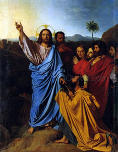  Jean-Auguste-Dominique Ingres Christ Giving Peter the Keys of Paradise - Art Print