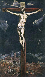  El Greco Christ in Agony on the Cross - Art Print