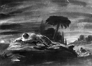  Robert Walter Weir Christ in the Garden of Gethsemane - Art Print