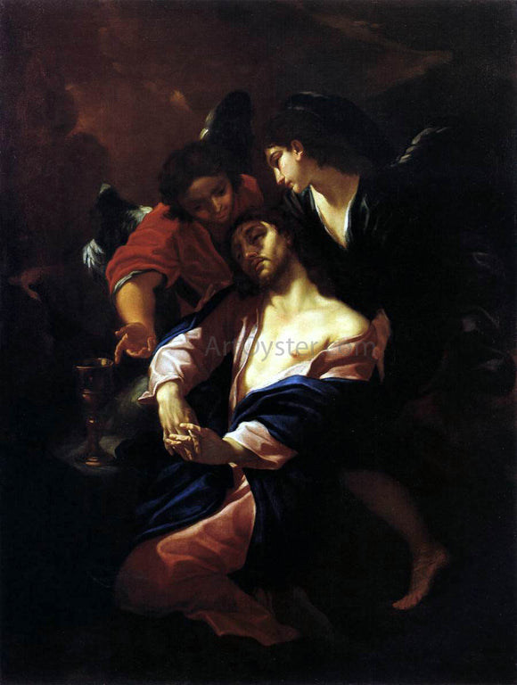  Giacinto Brandi Christ in the Garden of Gethsemane - Art Print