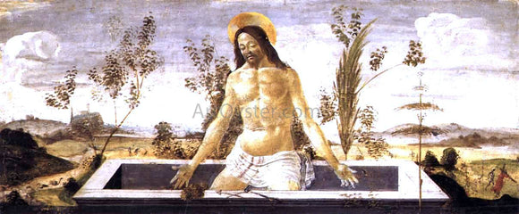  Sandro Botticelli Christ in the Sepulchre - Art Print