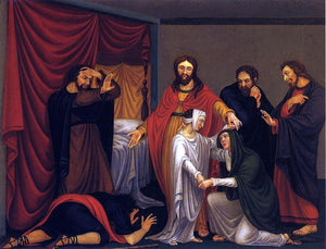  William Sidney Mount Christ Raising the Daughter of Jairus - Art Print