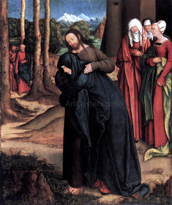  Bernhard Strigel Christ Taking Leave of His Mother - Art Print