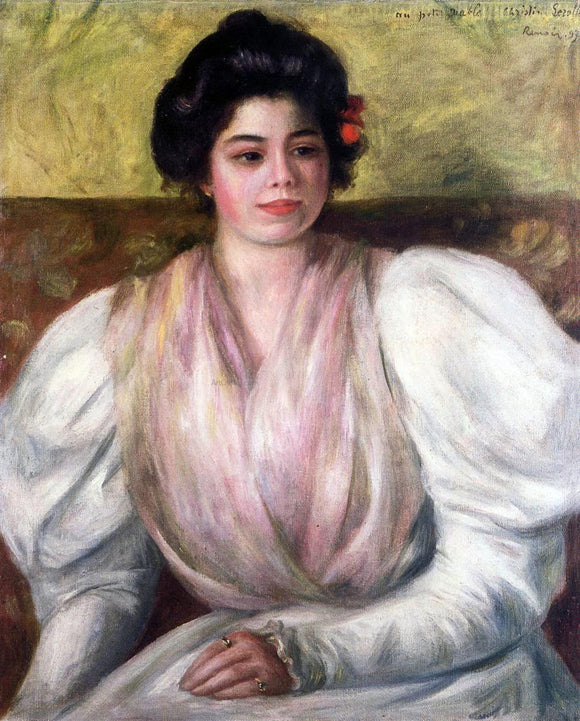  Pierre Auguste Renoir Christine Lerolle - Art Print