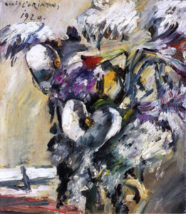  Lovis Corinth Chrysanthemms and Calla - Art Print