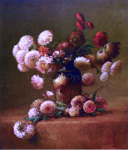  Charles Ethan Porter Chrysanthemums - Art Print