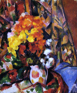  Paul Cezanne Chrysanthemums - Art Print