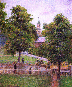  Camille Pissarro Church at Kew - Art Print