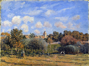  Alfred Sisley Church at Noisy Le Roi in Autumn - Art Print