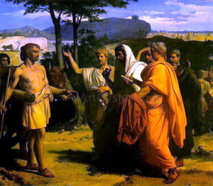  Alexandre Cabanel Cincinnatus Receiving Deputies of the Senate - Art Print