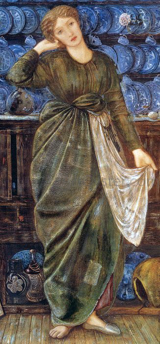  Sir Edward Burne-Jones Cinderella - Art Print