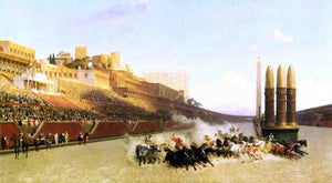  Jean-Leon Gerome Circus Maximus - Art Print