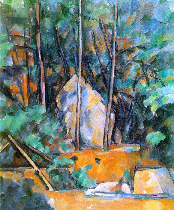  Paul Cezanne Cistern in the Park at Chateau Noir - Art Print