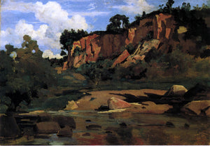  Jean-Baptiste-Camille Corot Civita Castellana and Mount Soracte - Art Print