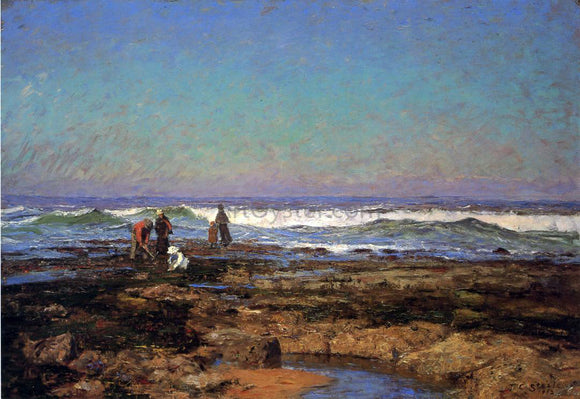  Theodore Clement Steele Clam Diggers - Art Print