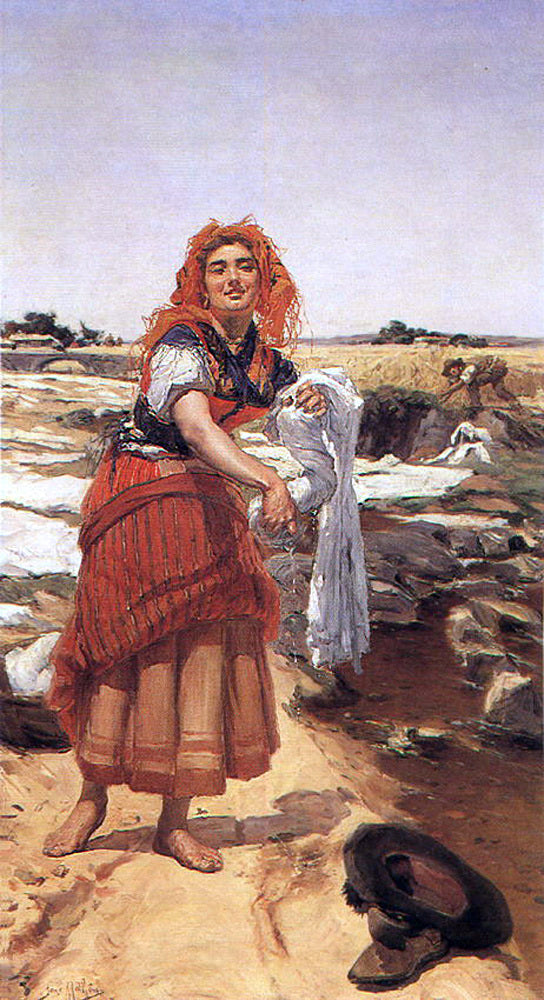  Jose Malhoa Clara - Art Print
