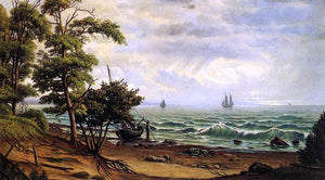  Levi Wells Prentice Clearing off the Coast of Maine - Art Print