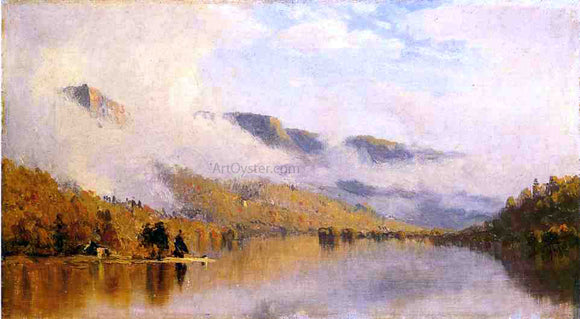  Sanford Robinson Gifford Clearing Storm over Lake George - Art Print