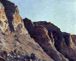  Gustave Caillebotte Cliff at Villers-sur-Mer - Art Print