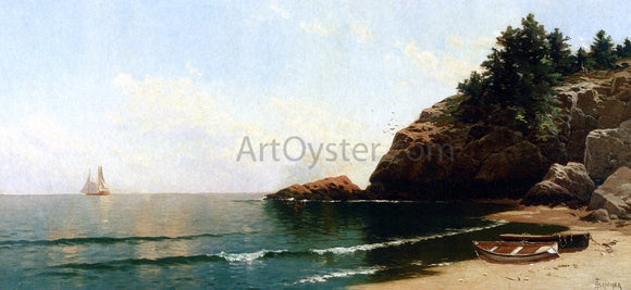  Alfred Thompson Bricher Cliff Island, Maine - Art Print