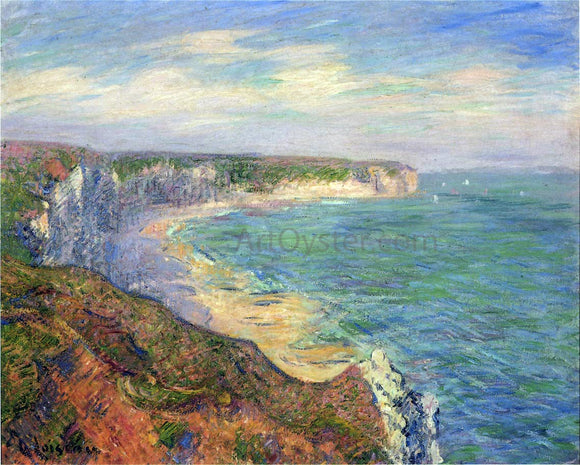  Gustave Loiseau Cliffs at Fecamp in Normandy - Art Print